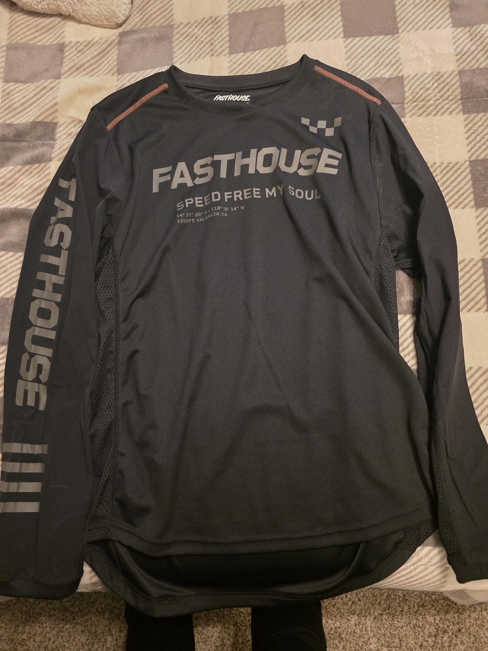Fasthouse Women's Long Sleeve Jersey - Black